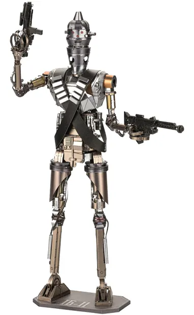 Model metalic de asamblat Metal Earth: Premium Series - Star Wars: IG-11