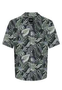 Camasa barbati Sons - 22028616 - Viscoza - Verde - Verde