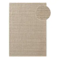 Covor bej țesut manual din lână 200x300 cm Camden Parker – Ted Baker