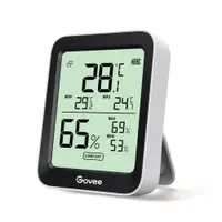 Stație meteo Govee - H5075, Bluetooth, alb/negru