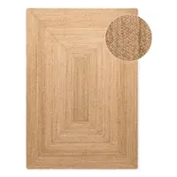 Covor în culoare naturală reversibil/țesut manual din iută 80x150 cm Juno – Hanse Home