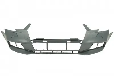 Bara fata, ACTIVE, cu orificii pentru spalarea farurilor, numar orificii senzori: 4, grund, certificate THATCHAM potrivit AUDI A3 8V Hatchback 06.16-05.20