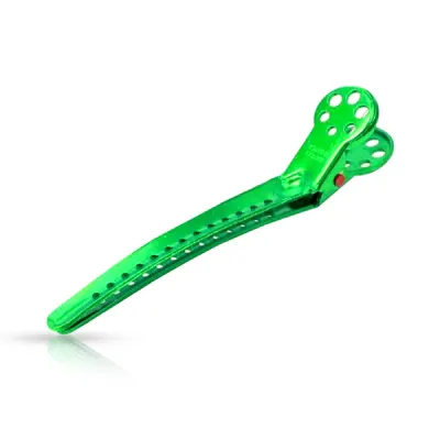 Clipsuri pentru par large - Y.S/PARK - Verzi - 2 buc