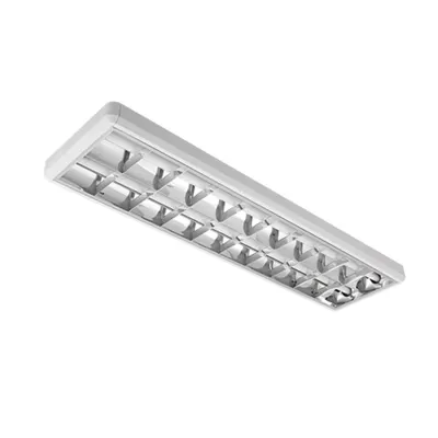 Corp de Iluminat Lena-V cu Tub cu Led(1200mm) 2x18w 6400k Om 1200/300 Tip V