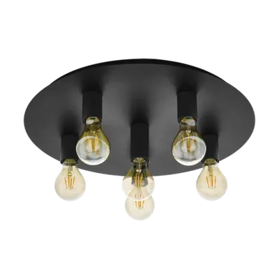 Lampa tavan PASSANO 1 negru 220-240V,50/60Hz