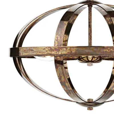 Lampa suspendata Symbol 3 Light Pendant Petrol Copper