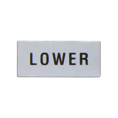 Eticheta cu text pentru LPX AU100 LEGEND HOLDER, LOWER