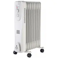 Radiator electric portabil cu ulei 9 elementi 2000W Well HTR-OIL02-2000/9-WL / 5948636038491