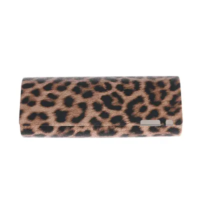 Etui elegant pentru ochelari cu model animal print