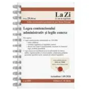 Legea contenciosului administrativ si legile conexe. Actualizat la 01. 09. 2026