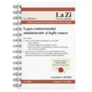 Legea contenciosului administrativ si legile conexe. Actualizat la 01. 09. 2026