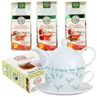Fruit Tea Lover’s Kit – Set Tea for One cu 3 ceaiuri de fructe si filtre