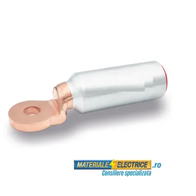 Papuc cablu bimetalic Al-Cu 185 mmp cu surub de 12