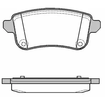 Set placute frana, frana disc ROADHOUSE 21387.10