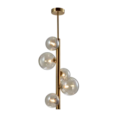 Candelabru Olena 5xg9 Vertical Aurie