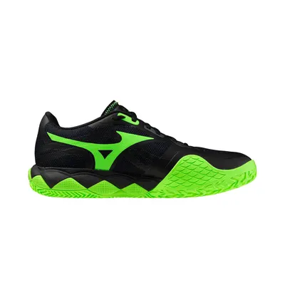 Mizuno Wave Enforce Tour 2 Pádel Negro/verde 61gb2605