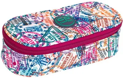 Penar școlar eliptic Cool Pack Campus - Ștampile