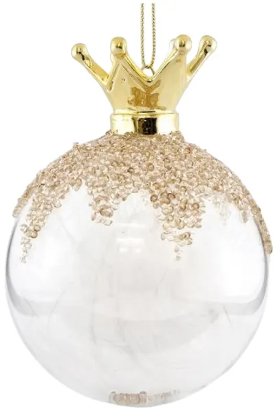 Jucării de brad Eurolamp - Bile, 2 buc, 10 cm, sticlă