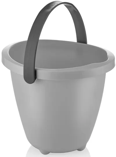 Găleată de clătire BabyJem - gri, 11 L
