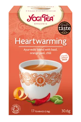Ceai Heartwarming - Bucuria Vietii 17pl Eco-Bio - Yogi Tea