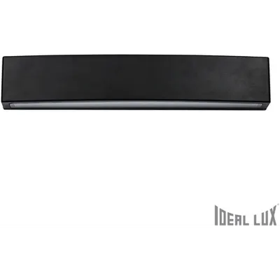 Aplica de exterior Andromeda, 2 becuri, dulie E27, L:450 mm, H:80 mm, Negru