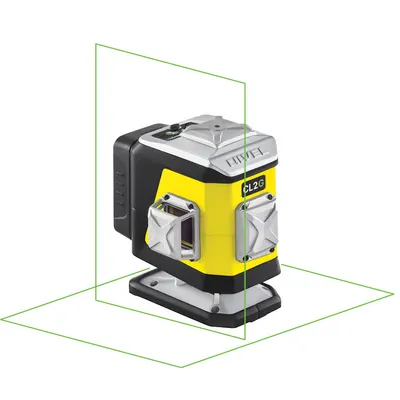 Laser verde în cruce (2 x 360°), Bluetooth - Nivel System-CL2G