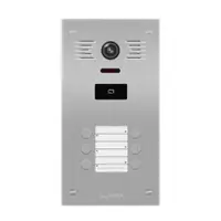 Videointerfon de exterior Slinex MB-06CRHD, RFID, 6 familii, EM, 2 MP, IR 1.5 m, 1000 utilizatori, montaj ingropat