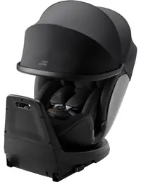 Scaun auto Britax Romer - Swivel-Grow Max Air, 360°, IsoFix, i-Size, 40-125 cm, Onyx Black