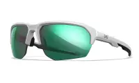 Ochelari tactici Wiley X JAKL CAPTIVATE™ Polarized Green Mirror – Polished White - Default Title