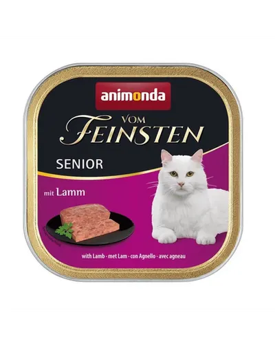 ANIMONDA Vom feinsten Senior cu miel 100g hrana pisica