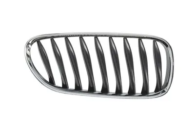 Grila radiator Dreapta potrivit BMW Z4 (E85), Z4 (E86) 2.0-3.2 2002-2009 pana in 2008 - (crom/negru)