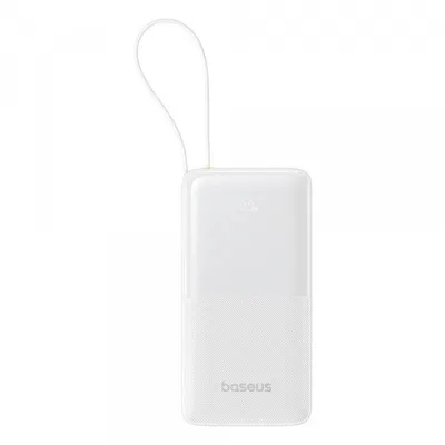 Baterie Externa Baseus Bipow 2, 10000mAh, 20W, QC + PD, 1 x USB-A - 2 x USB-C, Alba P10077101213-00
