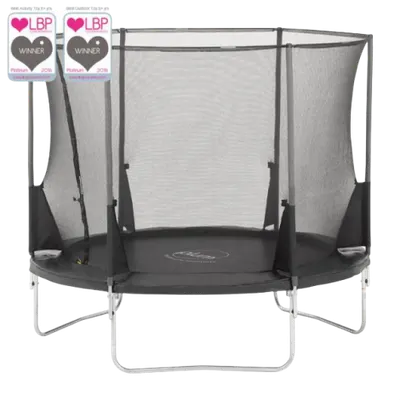 Set trambulina cu plasa de protectie telescopica 305 cm ZONE II EVOLUTION PLUM