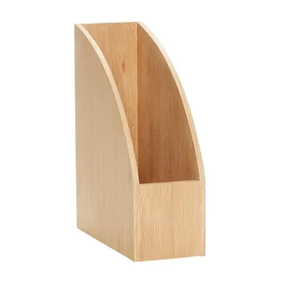 Organizator din lemn de stejar pentru birou Hübsch