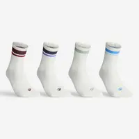 Set de 4 perechi de șosete de sport, RS 300 High Alb
