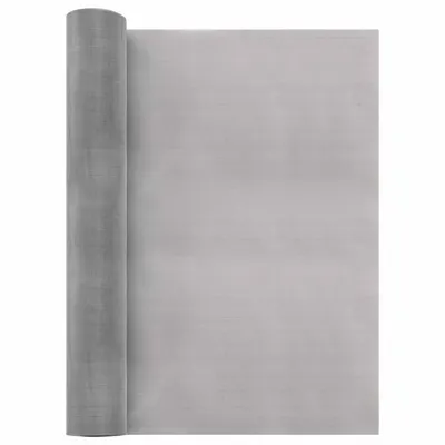 vidaXL Ecran din plasă 40 x 2000 cm 60 Mesh Oțel Inoxidabil 201