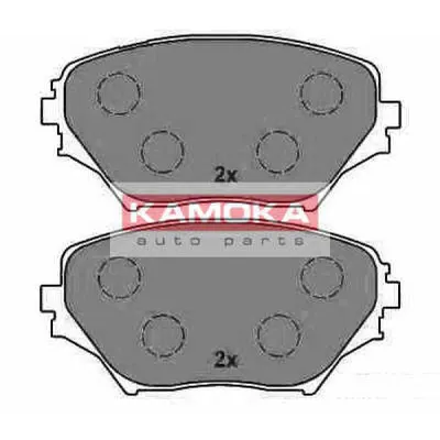 Set placute frana, frana disc KAMOKA JQ1013028