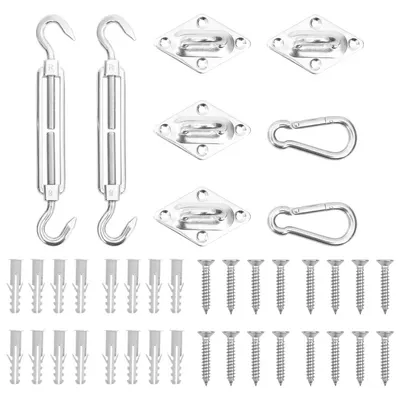Gossi set accesorii parasolar, 8 piese, otel inoxidabil