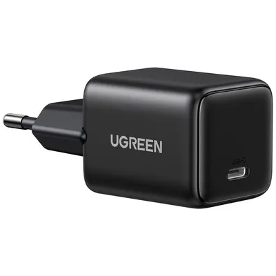 Încărcător Ugreen – X512, 20W, GaN, USB-C, negru