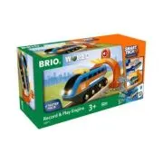 Locomotiva inteligenta cu inregistrare si redare de sunete personalizate BRIO