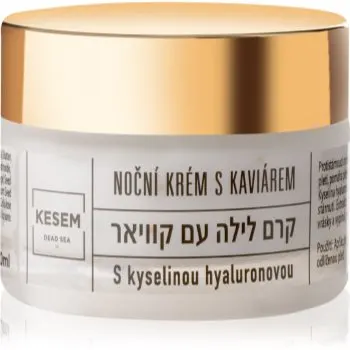 KESEM Night Cream with Caviar and Hyaluronic Acid crema de noapte cu caviar și acid hialuronic