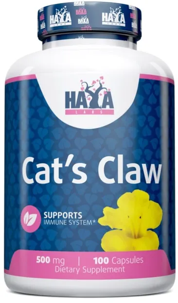 Cat's Claw, 500 mg, 100 capsule, Haya Labs