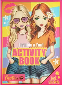 Carte de activități Moxy Besties - Cu 24 de pagini cu autocolante