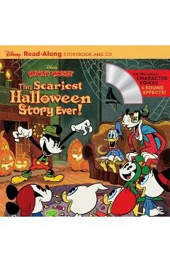 Disney Mickey Mouse: The Scariest Halloween Story Ever! [With Audio CD]