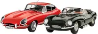 Set de asamblare Revell Modern: Mașini - Set cadou Jaguar 100th Anniversary