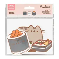 Set 2 Stickere Vinil Pusheen Sushi Roll - Ver 5