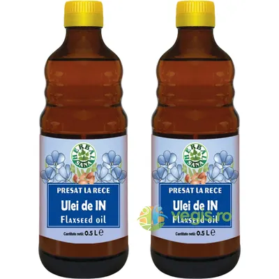Pachet Ulei din Seminte de In 500ml+500ml