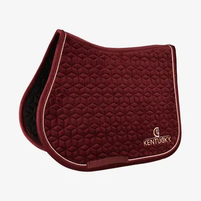 Valtrap de șa echitație Kentucky Velvet Bordo