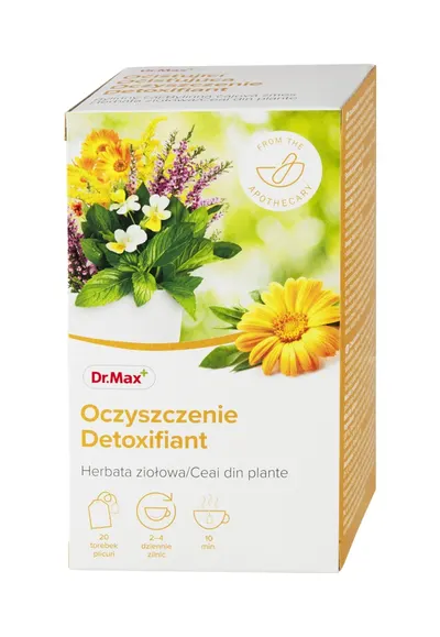 Dr. Max Ceai detoxifiant, 20 plicuri