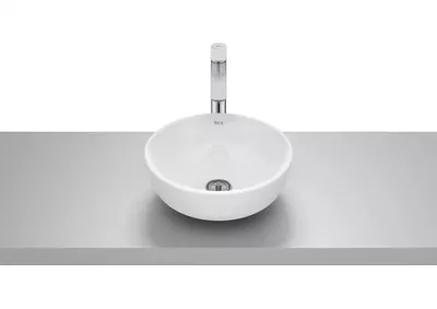 Lavoar Roca Optica A327C12000, montare pe blat, 35 cm, Alb